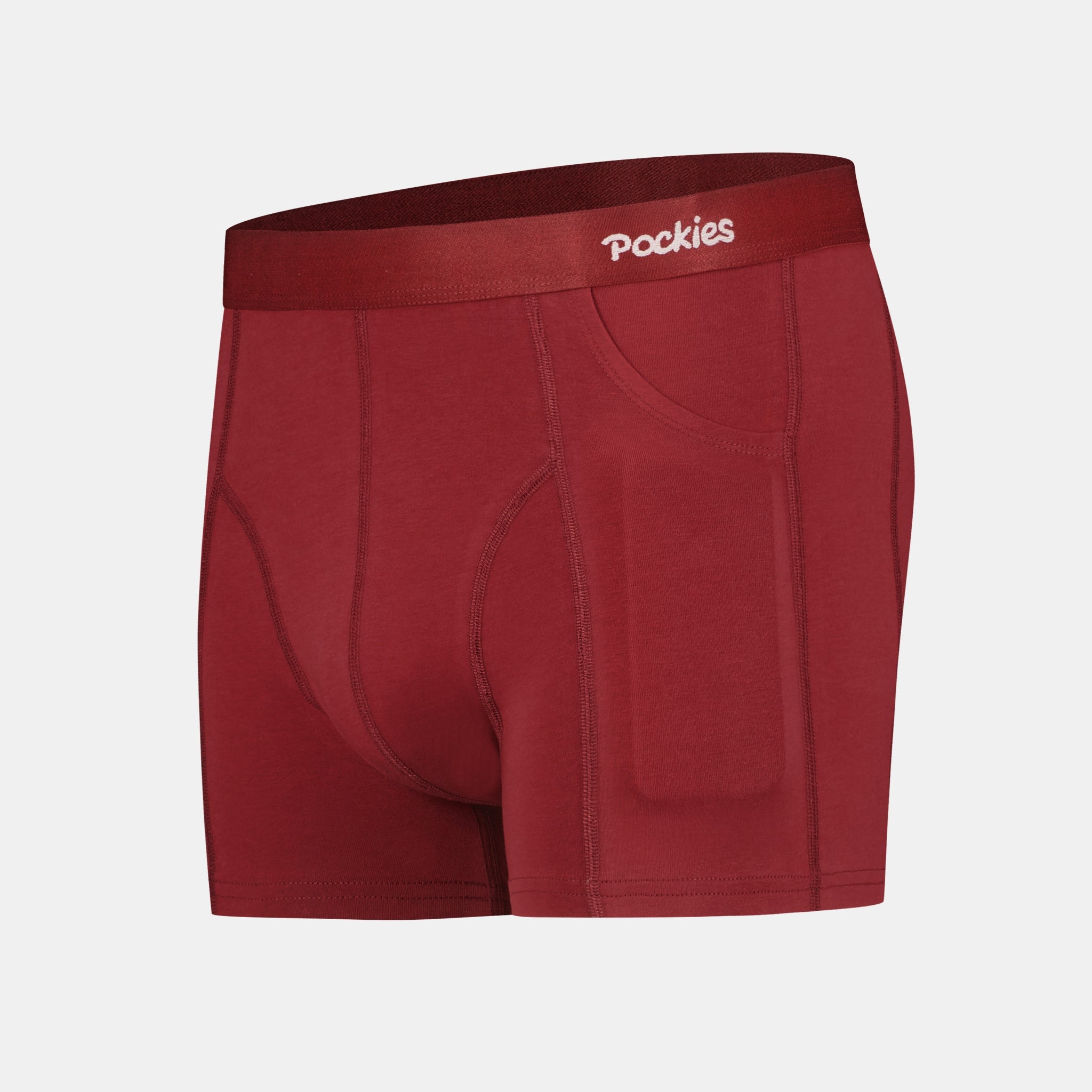 Burgundy Boxer Briefs