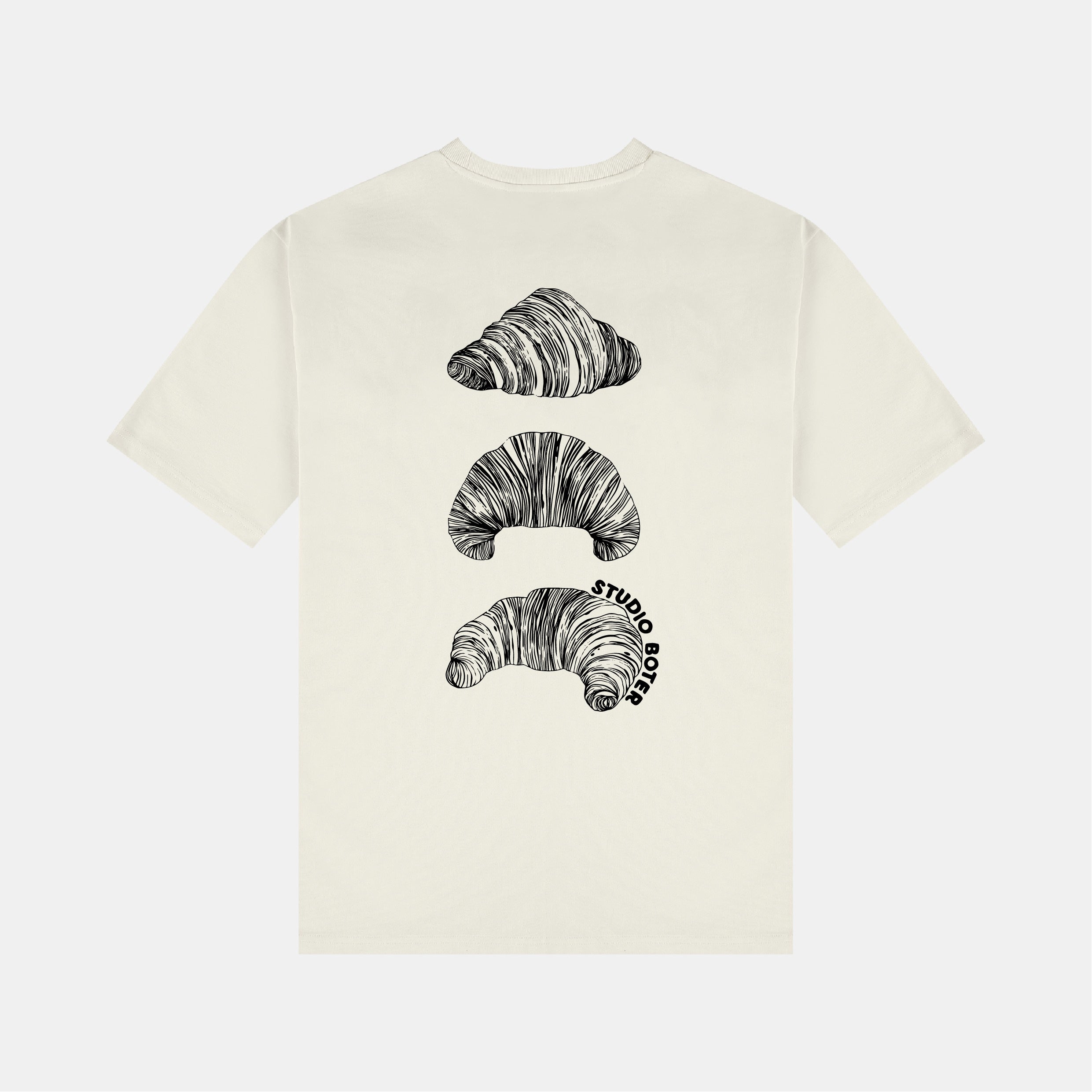 Croissant Tee - by Joris Bijdendijk