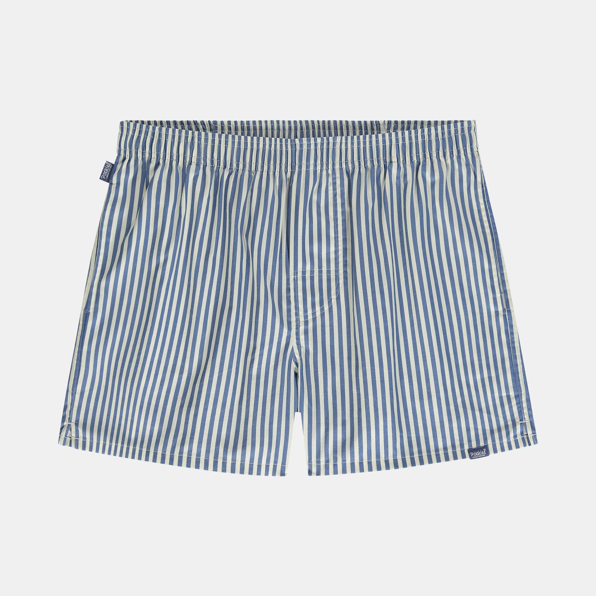 Pocketless Blue Striped