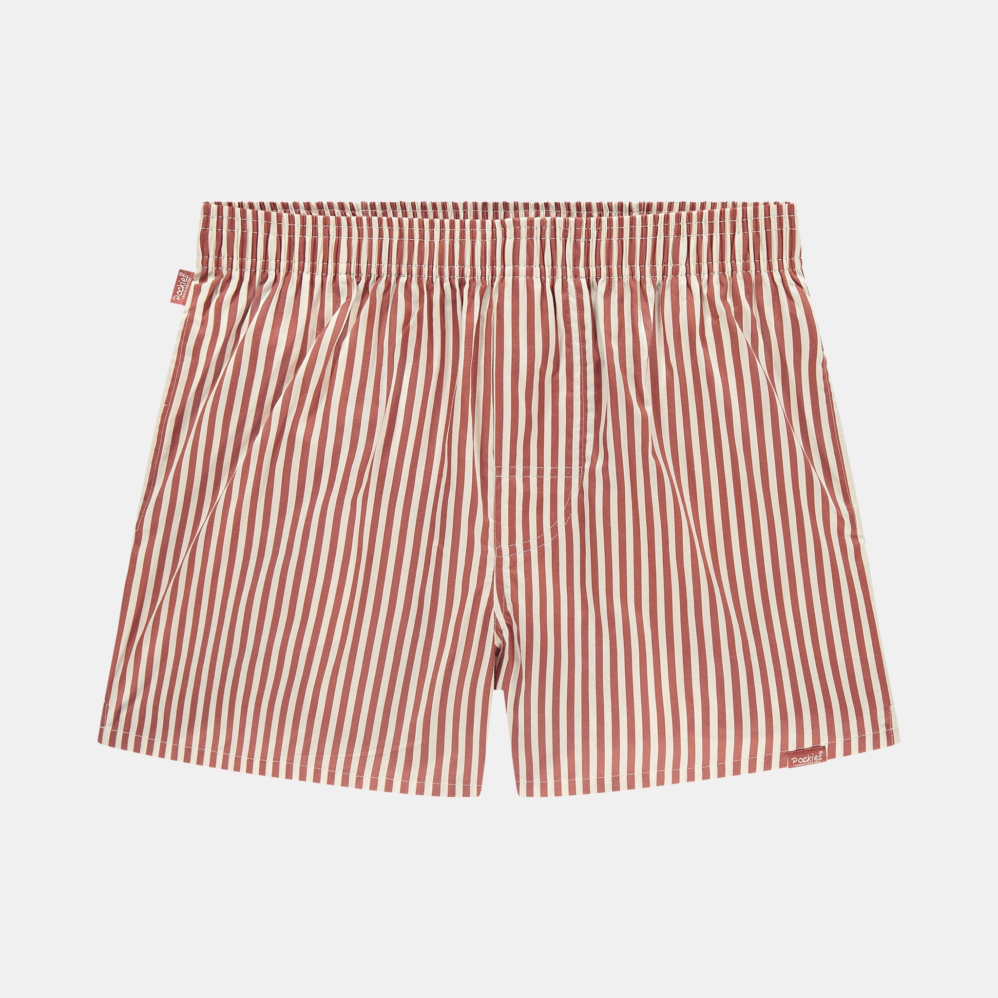 Pocketless Terracotta Striped