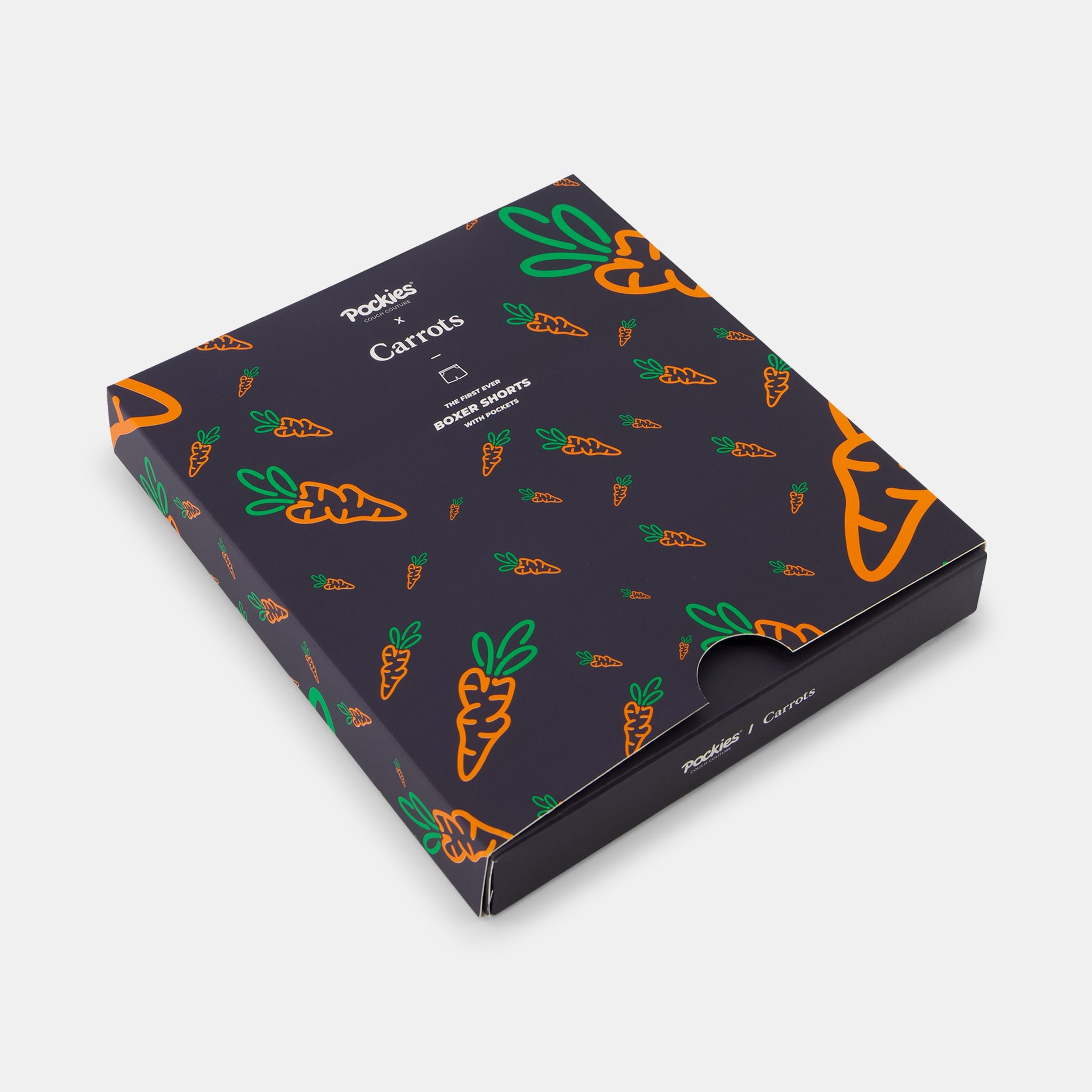 Carrots by Pockies Navy Boxers