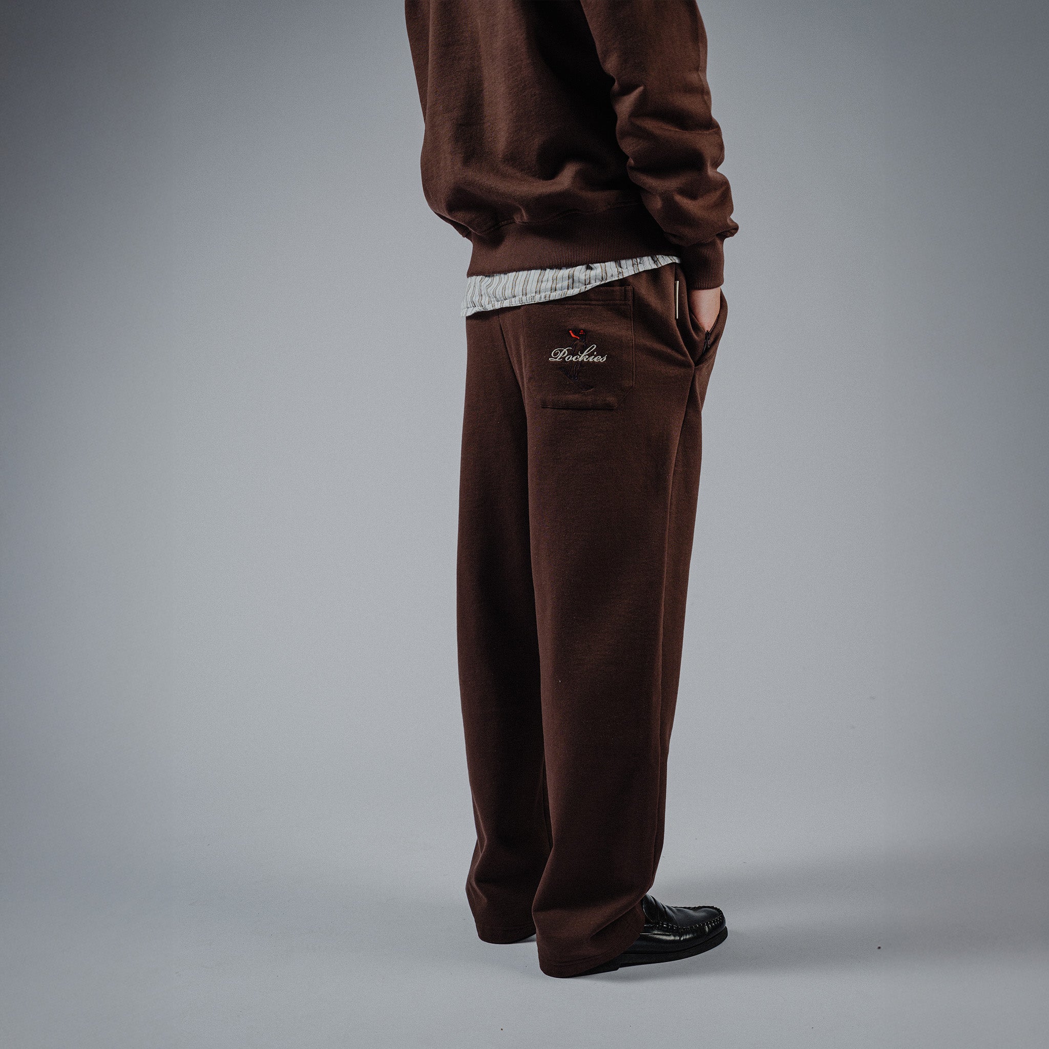 Ski Man Faux Pants - Brown