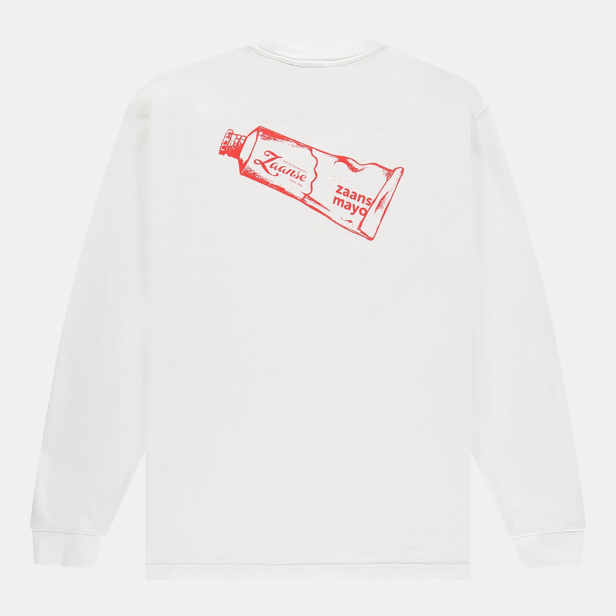 Zaanse Longsleeve White