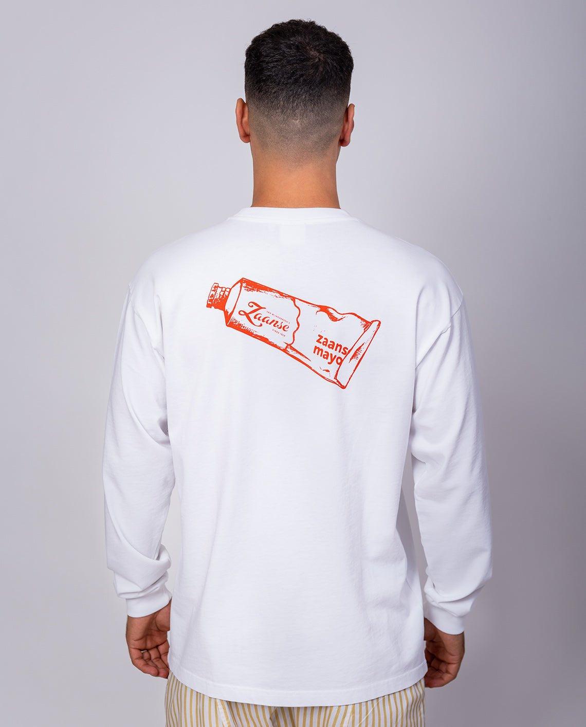 Zaanse Longsleeve White