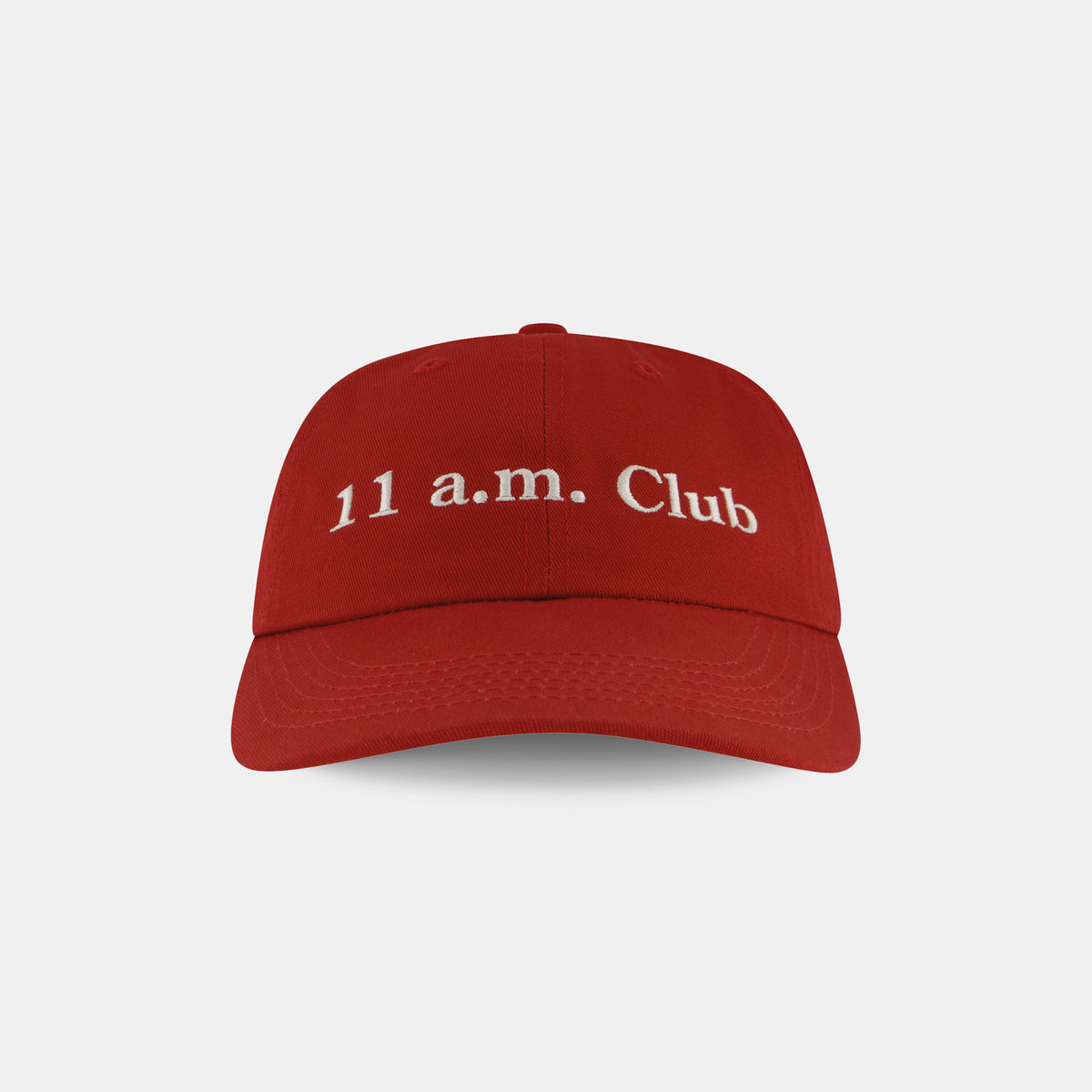 11 a.m. Dad Cap - Red