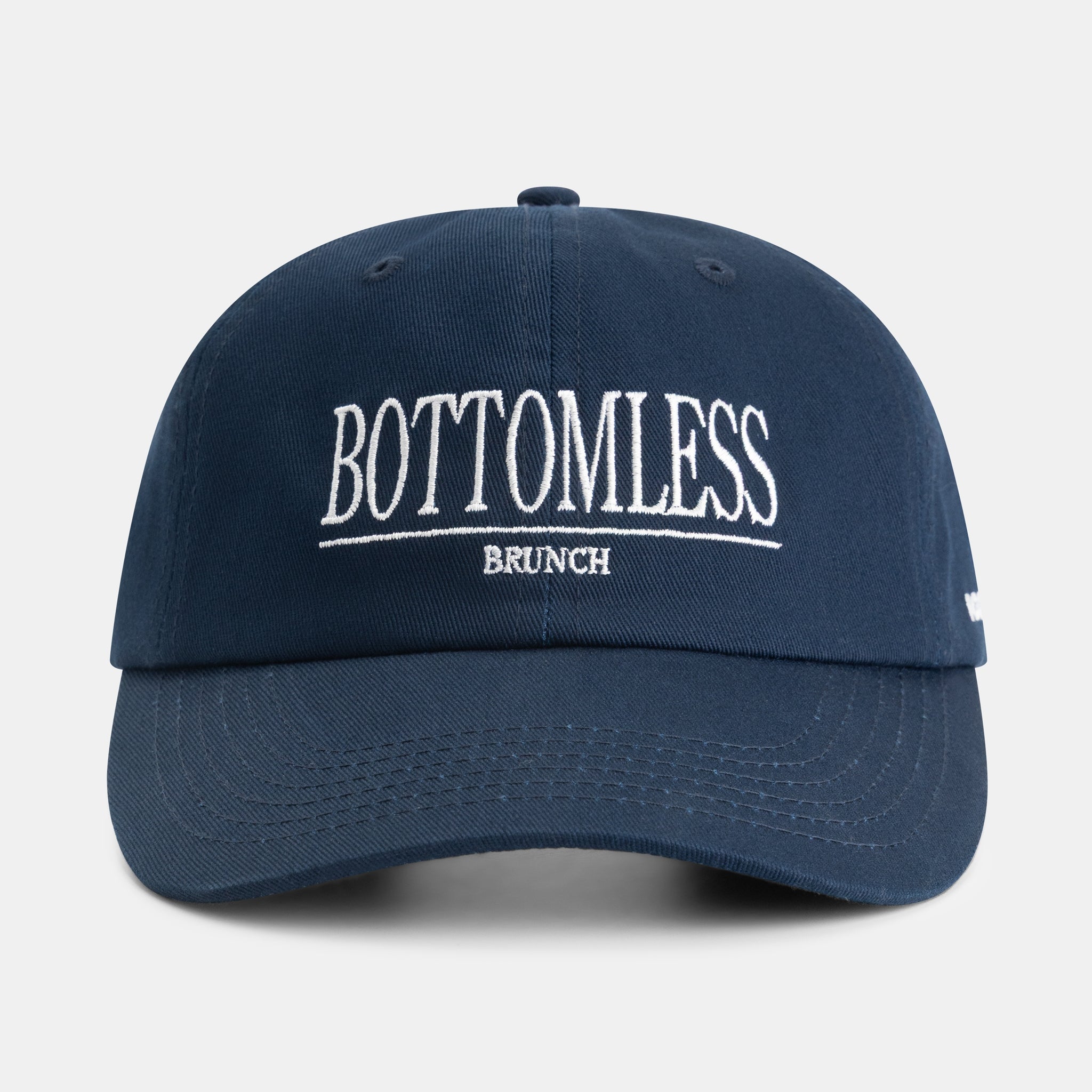 Bottomless Dad Cap - Navy