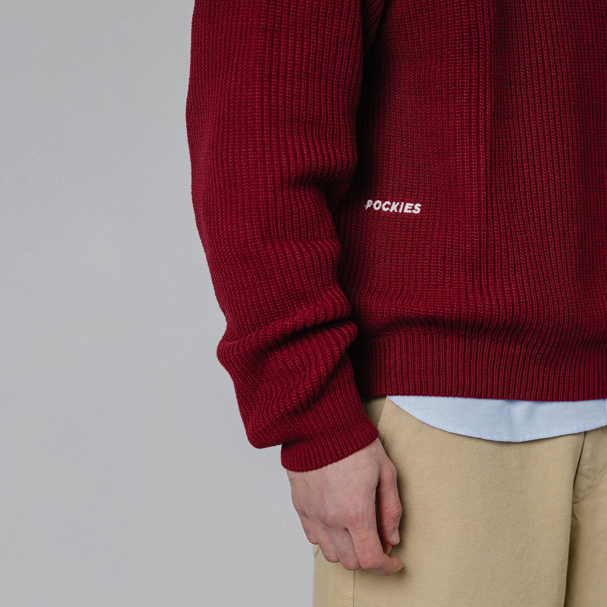 Crew Knit - Red