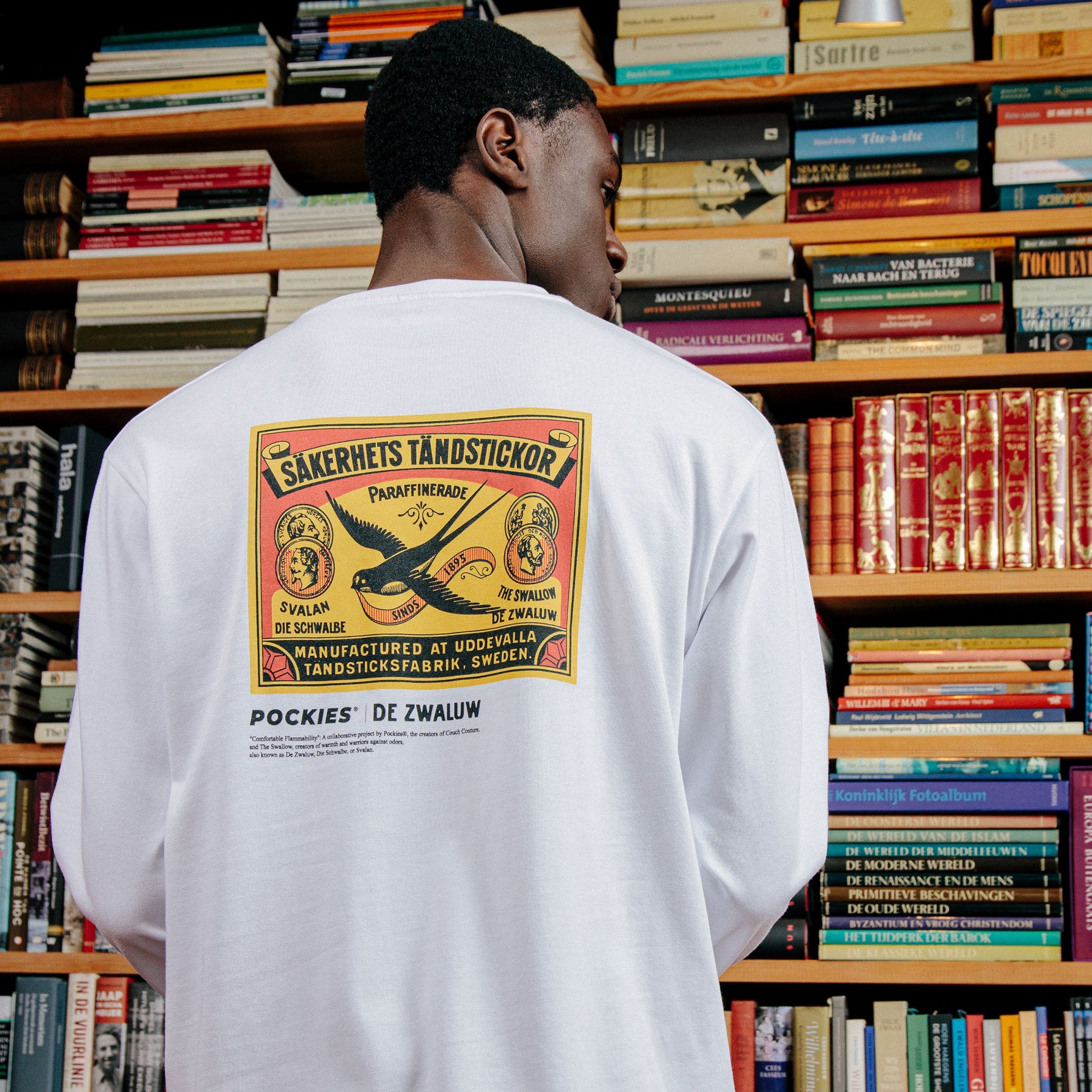 De Zwaluw x Pockies© - Fire Longsleeve