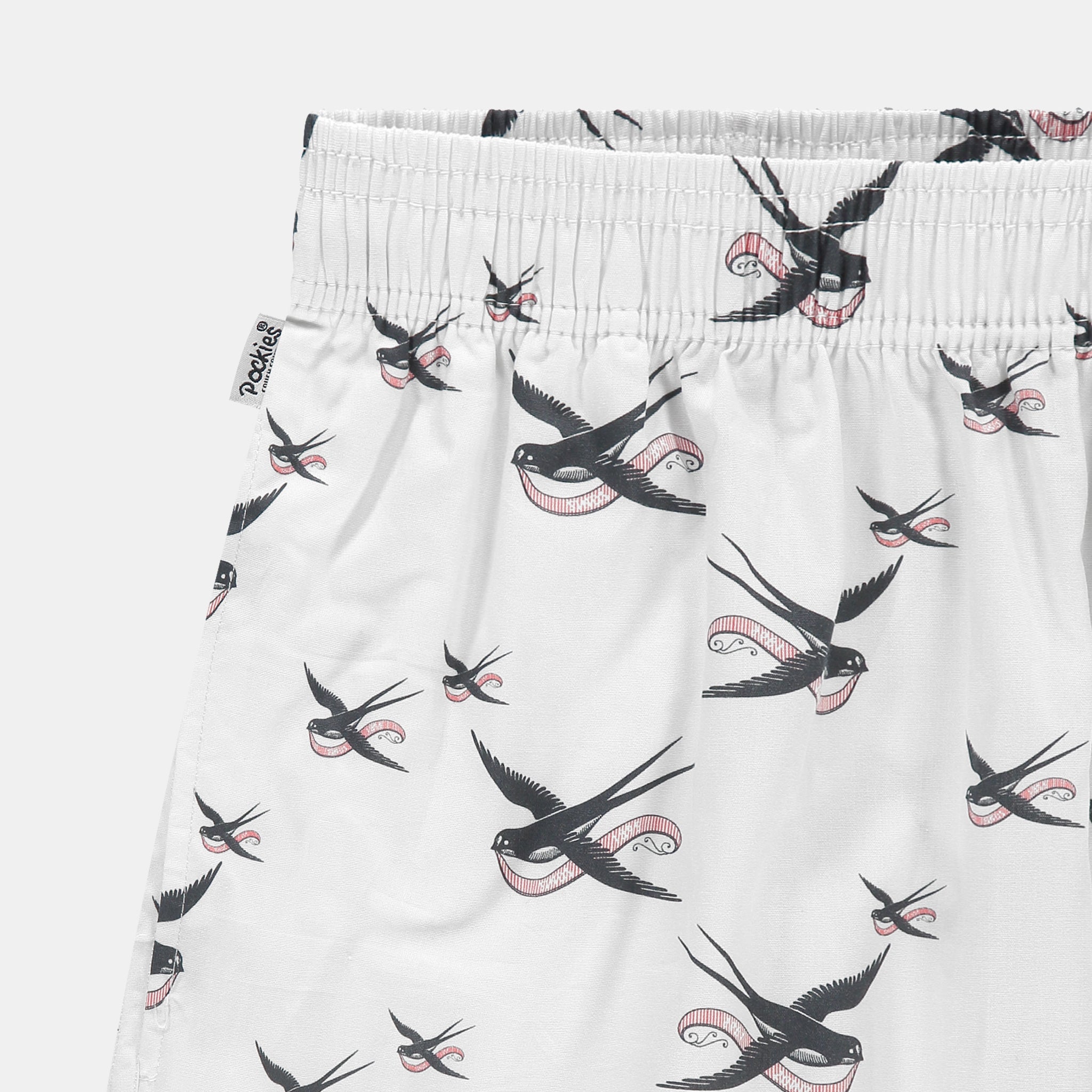 De Zwaluw x Pockies© - White Boxers