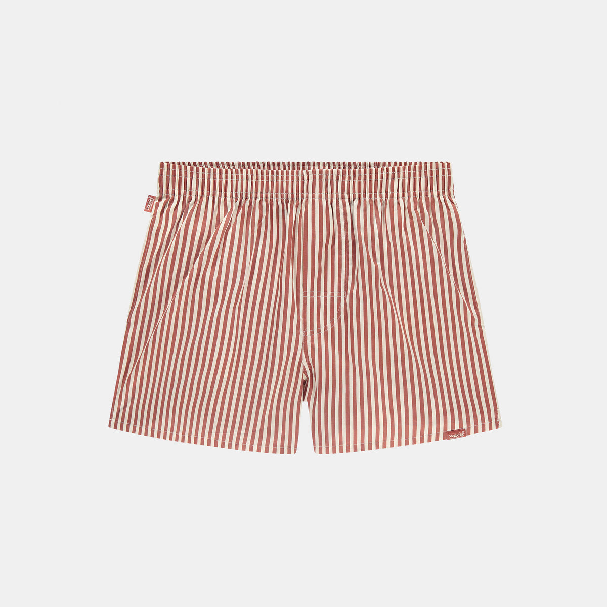 Pocketless Terracotta Striped