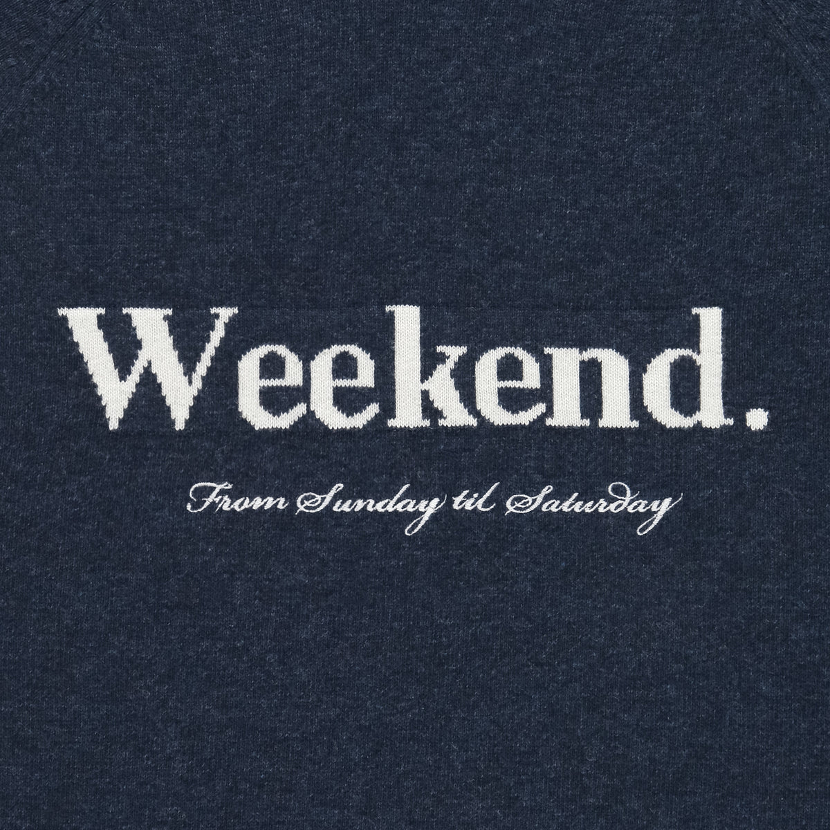 Weekend Knit - Navy