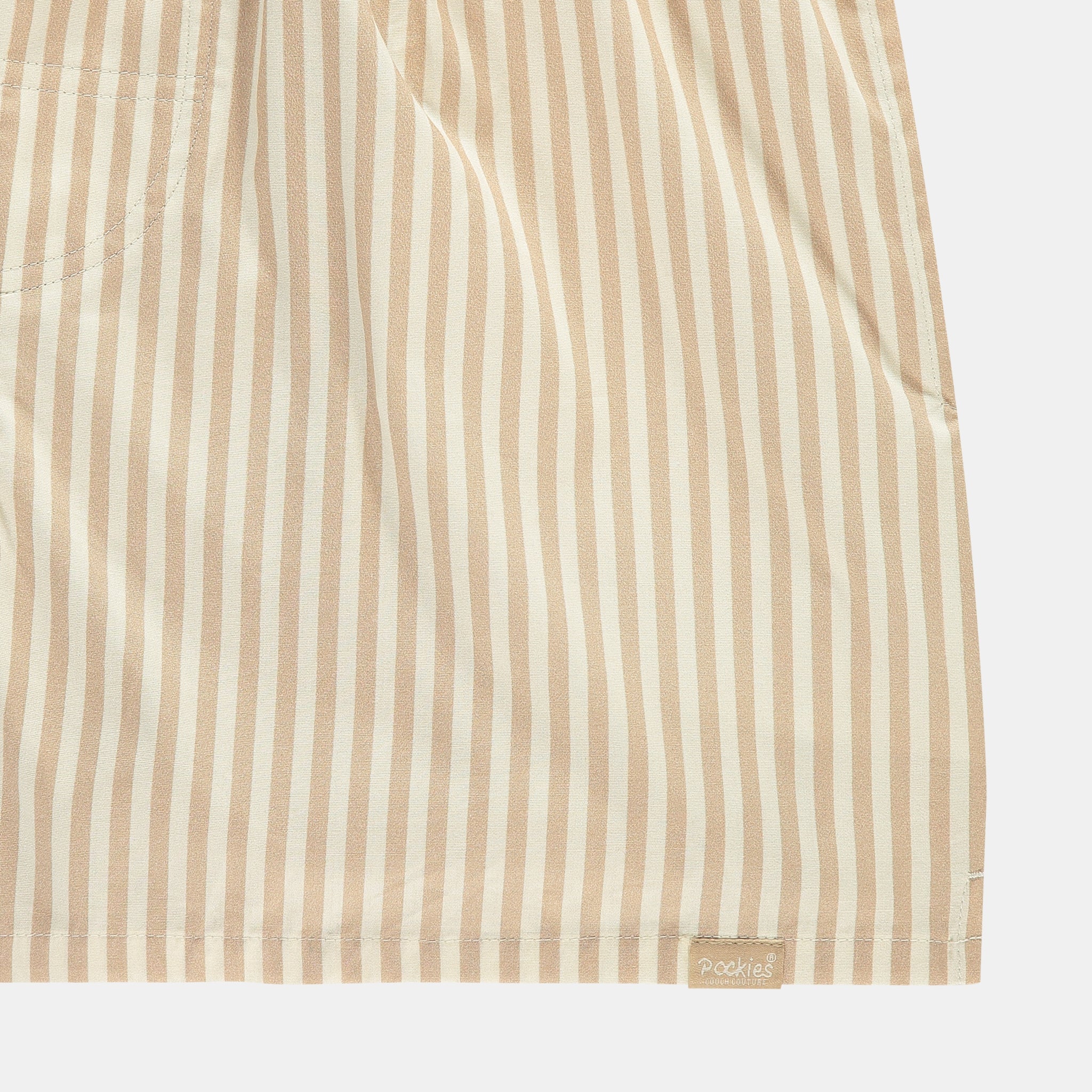 Pocketless Sand Striped